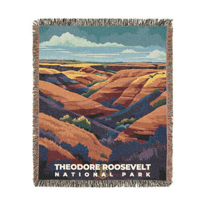 Theodore Roosevelt National Park Woven Blanket | S20
