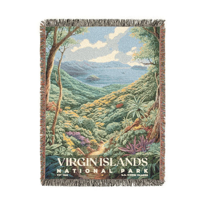 Virgin Islands National Park Woven Blanket | S02