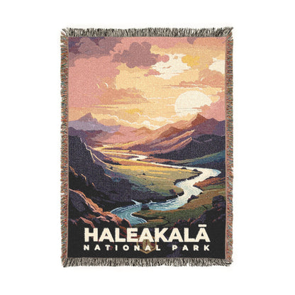 Haleakala National Park Woven Blanket | S07