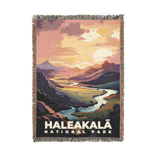Haleakala National Park Woven Blanket | S07