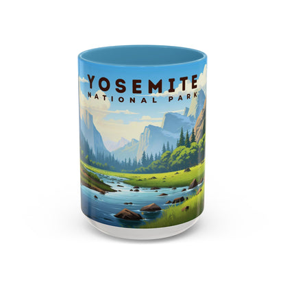 Yosemite National Park Mug | Accent Coffee Mug (11, 15oz)