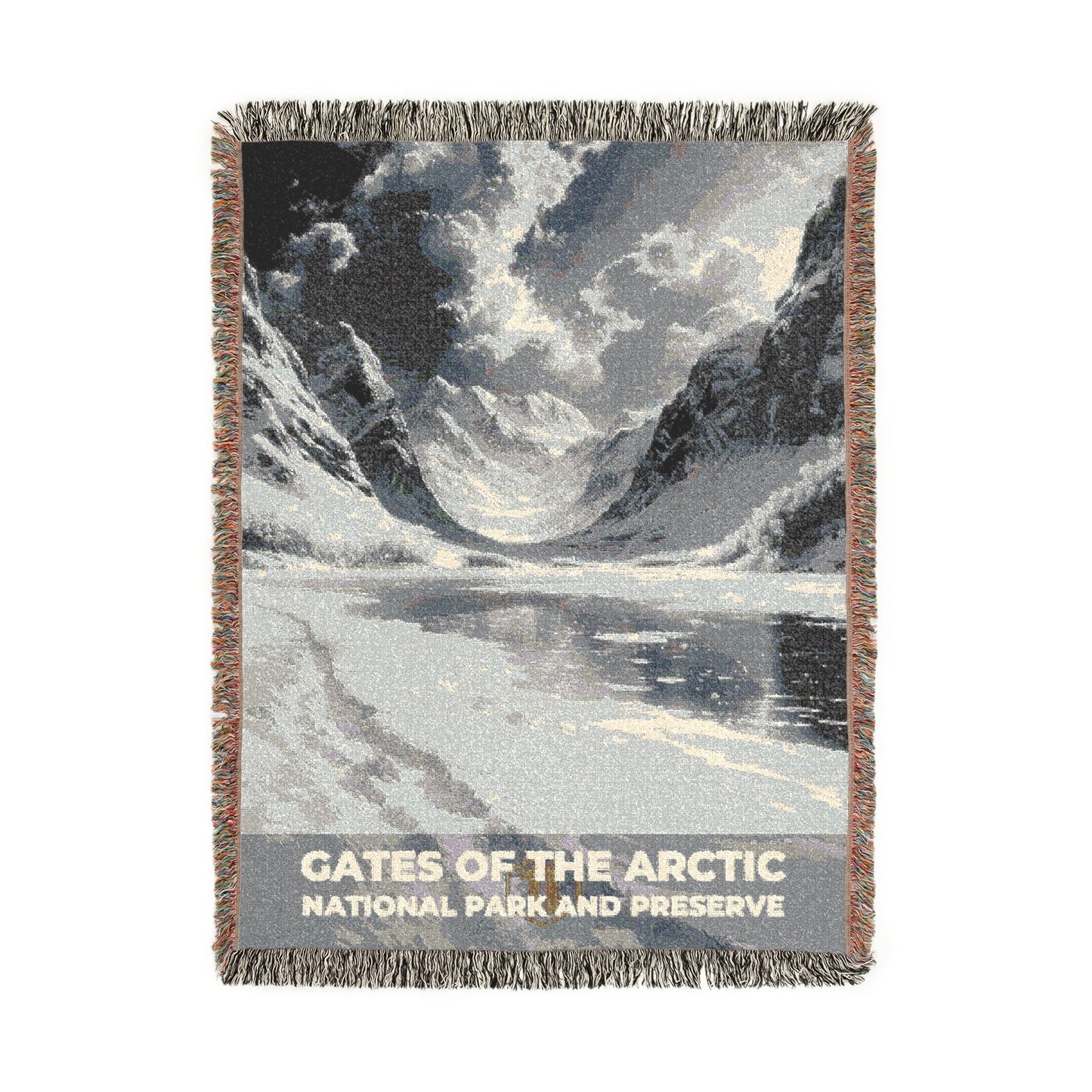 Gates of the Arctic National Park Woven Blanket | S15
