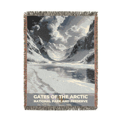 Gates of the Arctic National Park Woven Blanket | S15