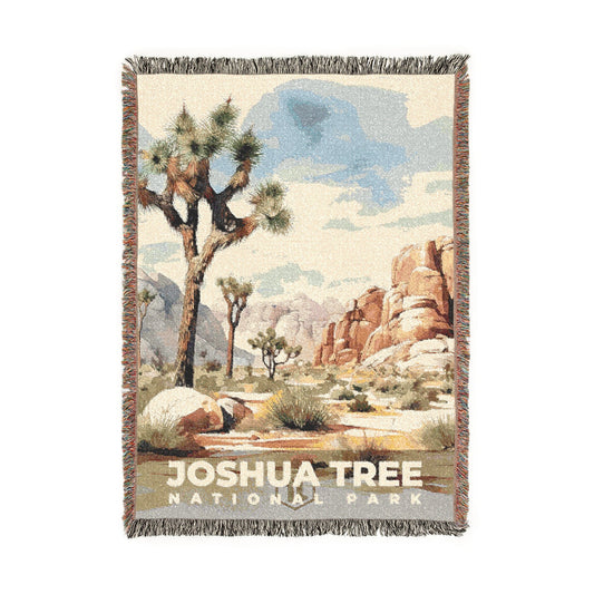 Joshua Tree National Park Woven Blanket | S08