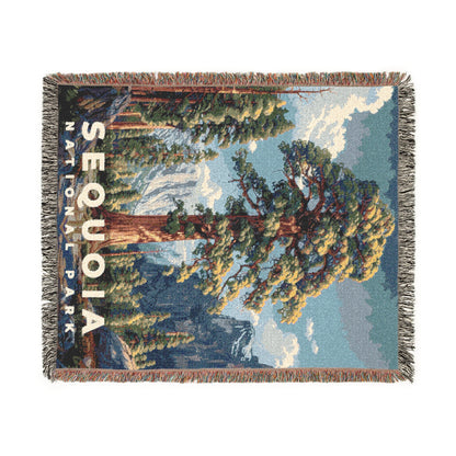 Sequoia National Park Woven Blanket | S18