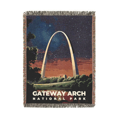 Gateway Arch National Park Woven Blanket | S07