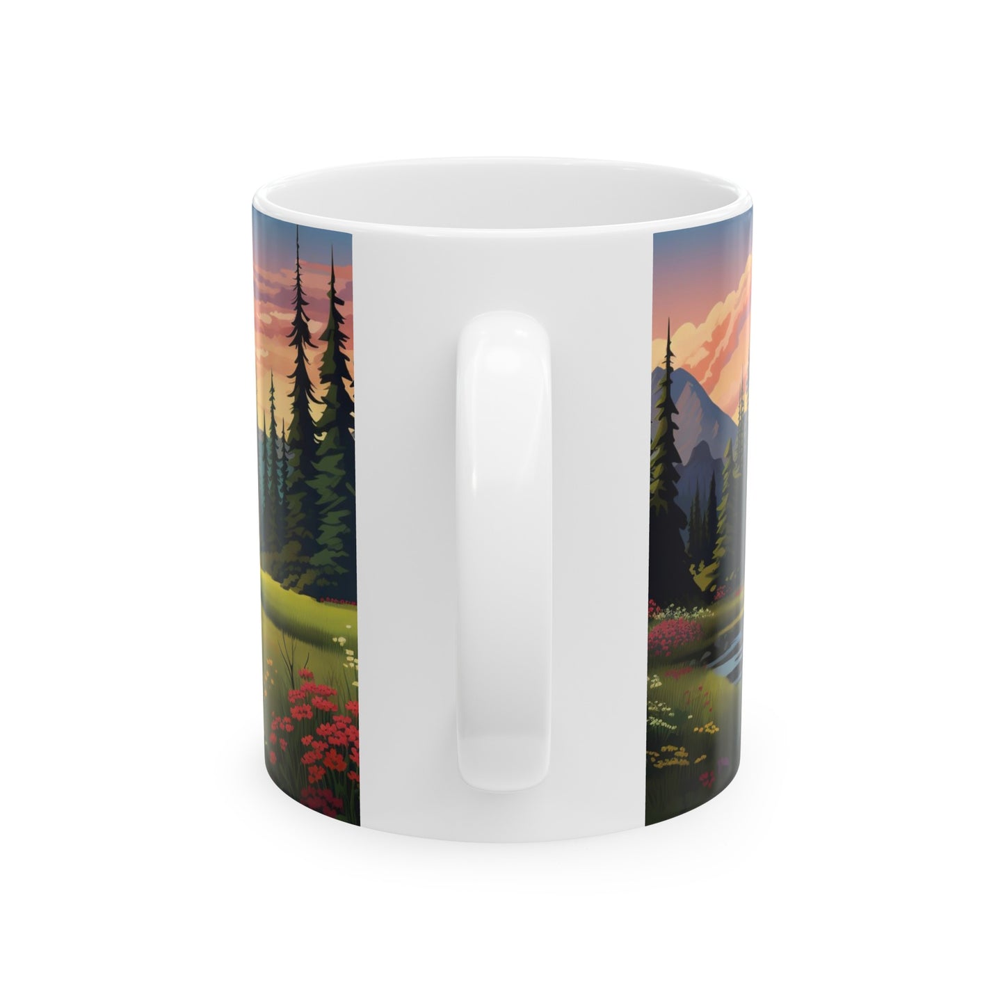 Lassen Volcanic National Park Mug | White Ceramic Mug (11oz, 15oz)