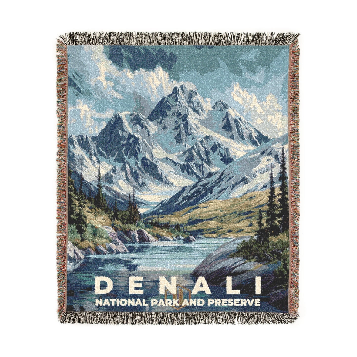 Denali National Park Woven Blanket | S11