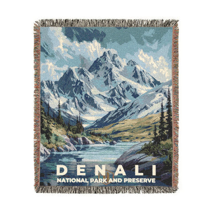 Denali National Park Woven Blanket | S11