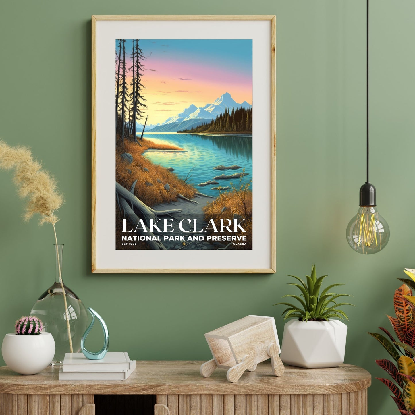 Lake Clark National Park Poster | S02