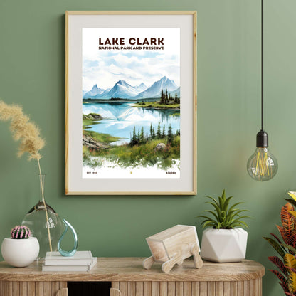 Lake Clark National Park Poster | S08