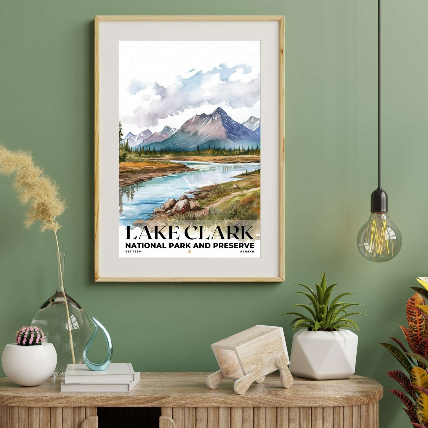 Lake Clark National Park Poster | S04