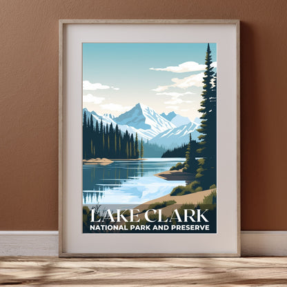 Lake Clark National Park Poster | S01