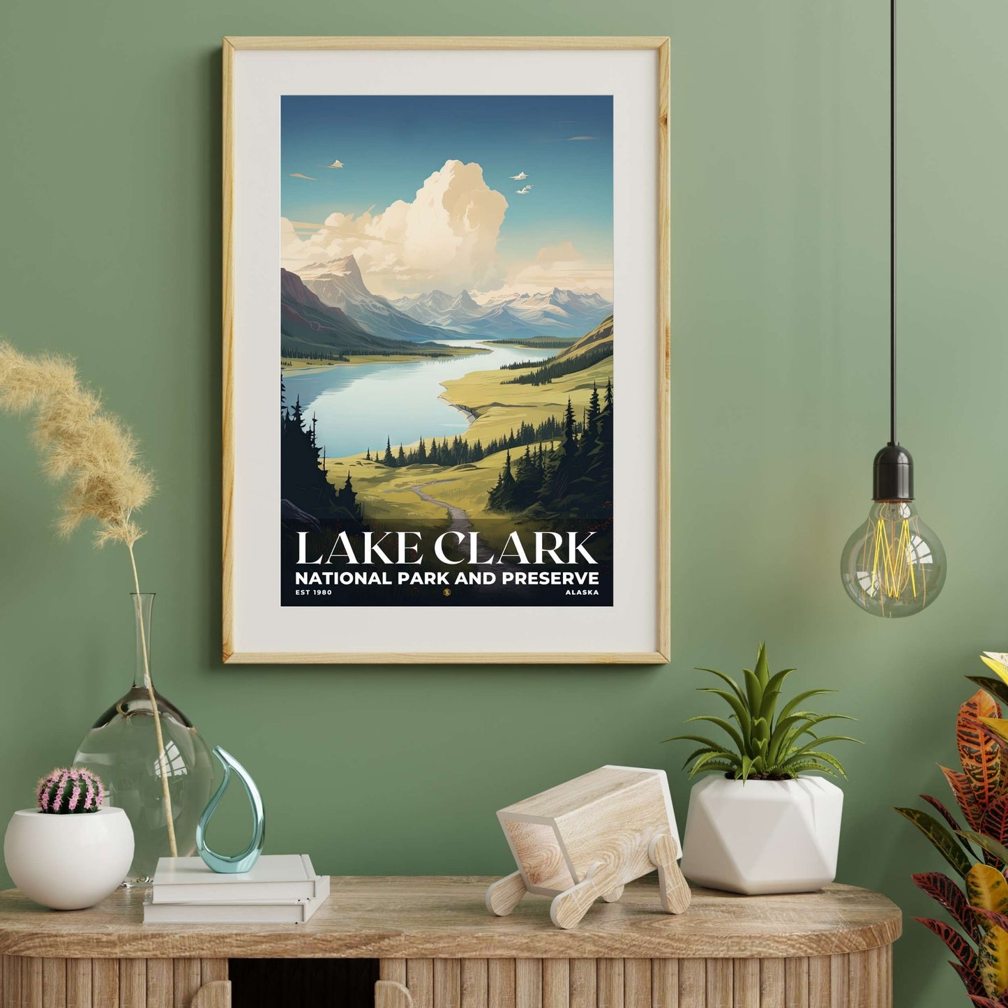 Lake Clark National Park Poster | S07