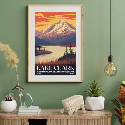 Lake Clark National Park Poster | S03