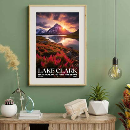 Lake Clark National Park Poster | S10