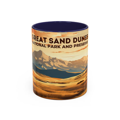 Great Sand Dunes National Park Mug | Accent Coffee Mug (11, 15oz)