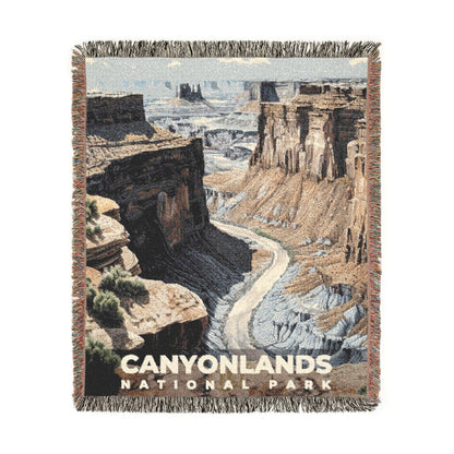 Canyonlands National Park Woven Blanket | S17