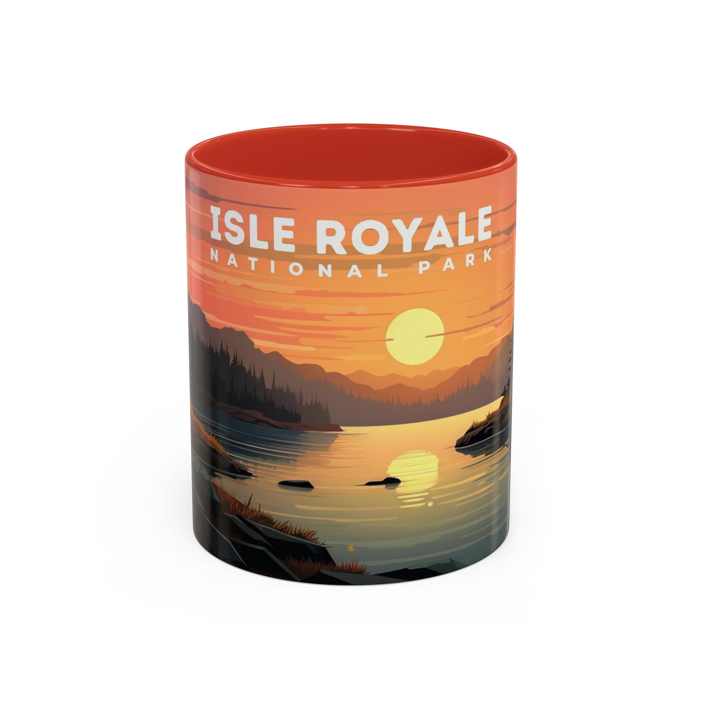 Isle Royale National Park Mug | Accent Coffee Mug (11, 15oz)