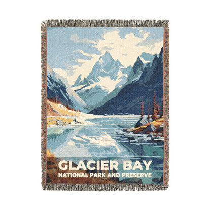 Glacier Bay National Park Woven Blanket | S06