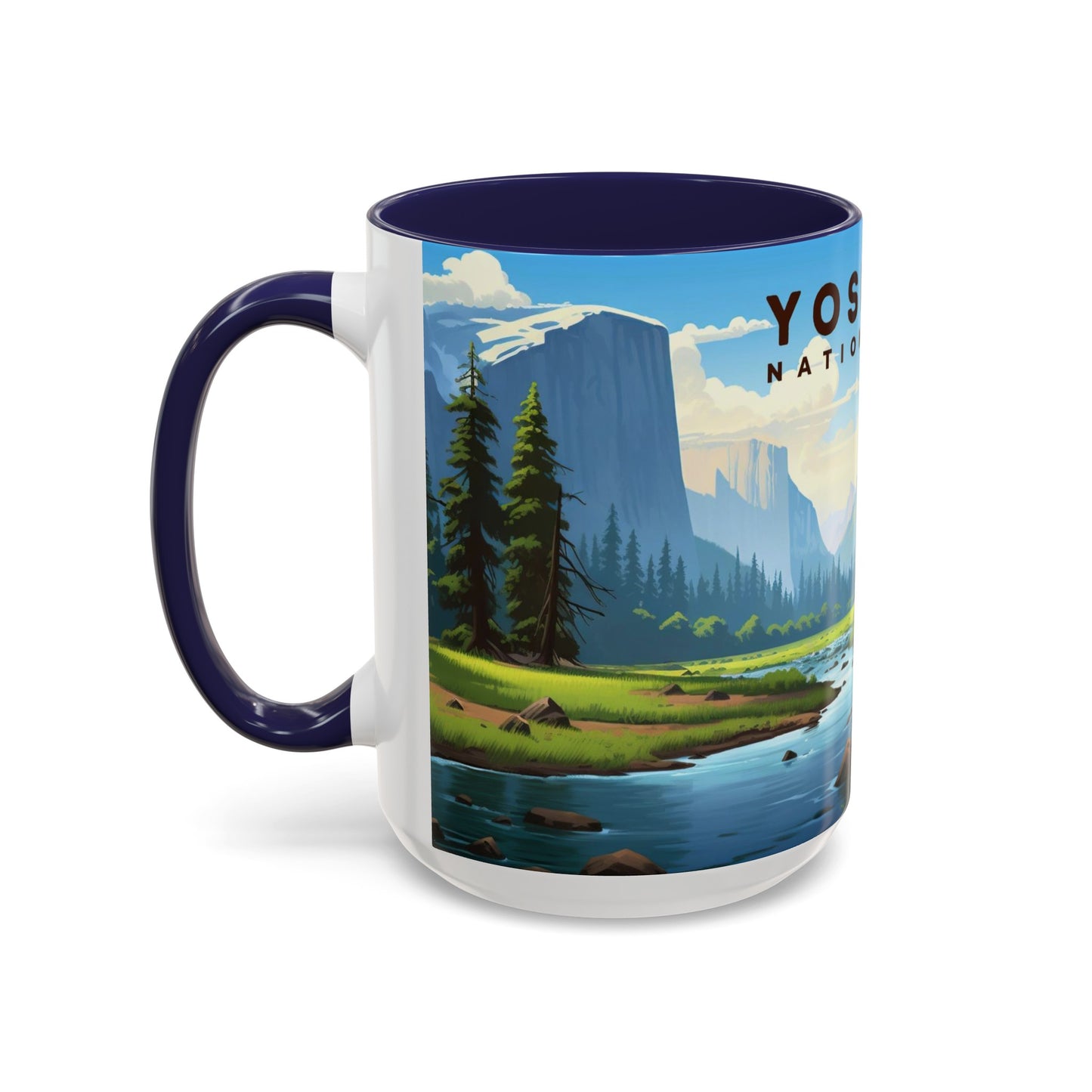 Yosemite National Park Mug | Accent Coffee Mug (11, 15oz)