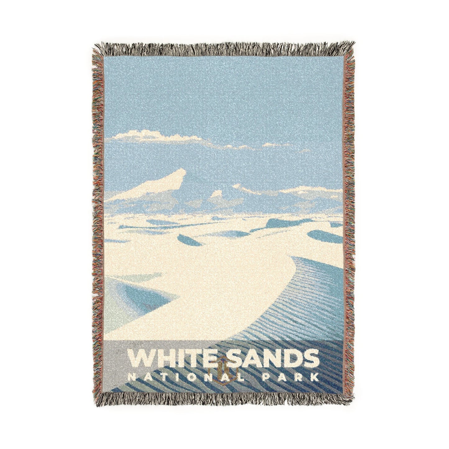 White Sands National Park Woven Blanket | S07