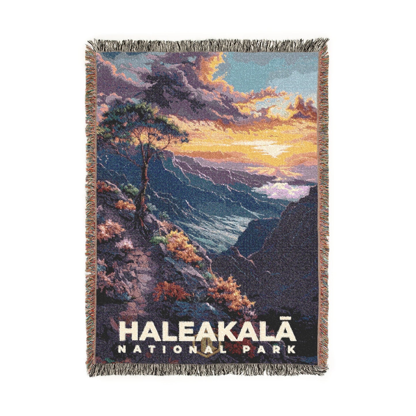 Haleakala National Park Woven Blanket | S18