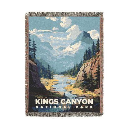 Kings Canyon National Park Woven Blanket | S07
