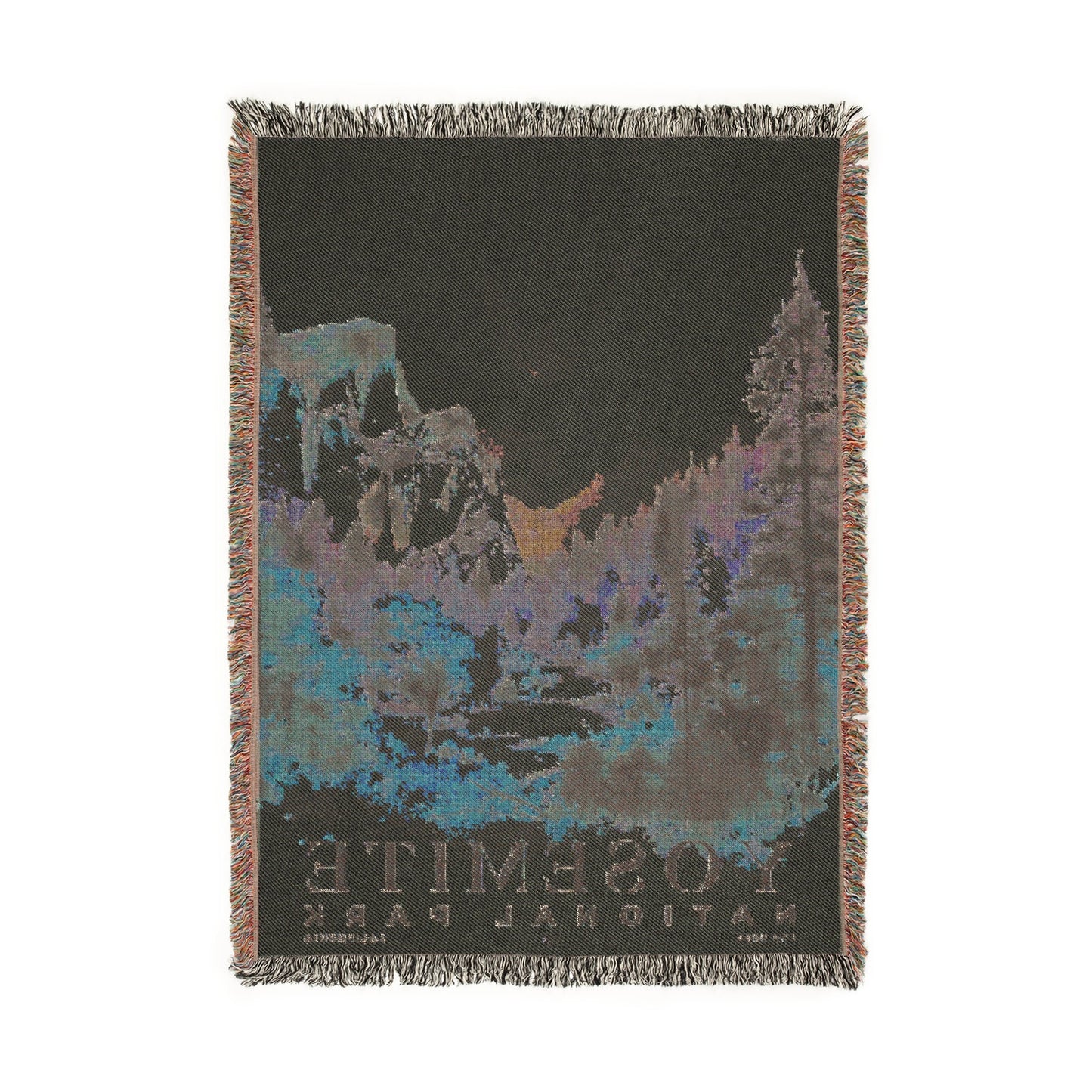 Yosemite National Park Woven Blanket | S04
