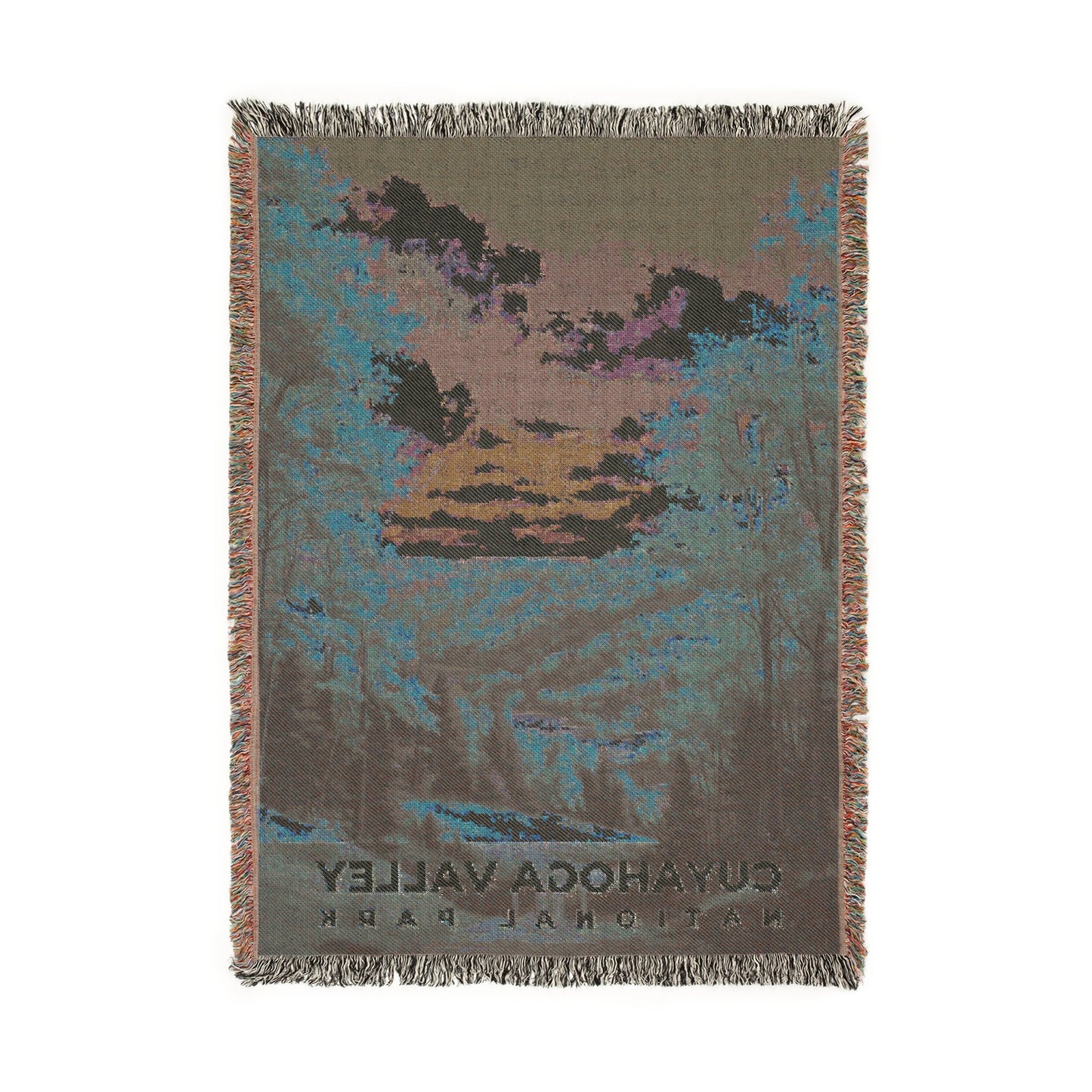 Cuyahoga Valley National Park Woven Blanket | S13