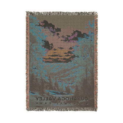 Cuyahoga Valley National Park Woven Blanket | S13