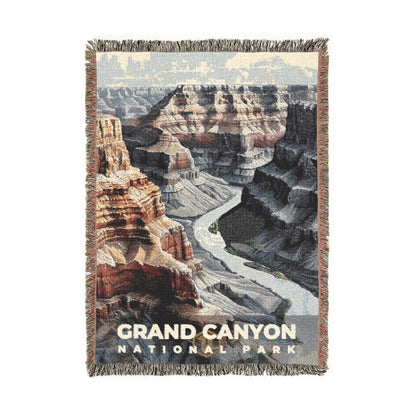 Grand Canyon National Park Woven Blanket | S17