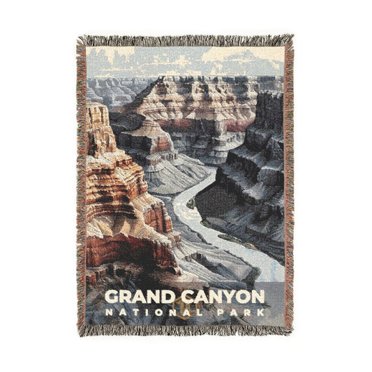 Grand Canyon National Park Woven Blanket | S17