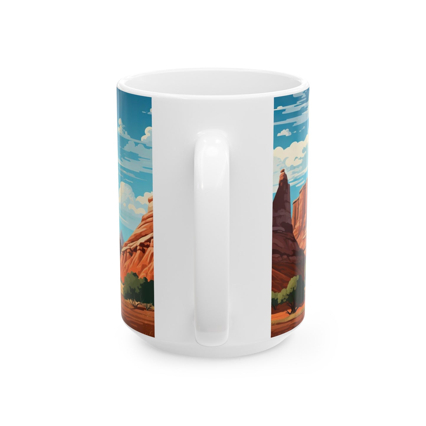 Capitol Reef National Park Mug | White Ceramic Mug (11oz, 15oz)