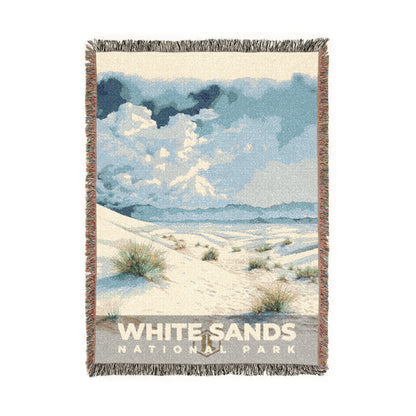 White Sands National Park Woven Blanket | S08