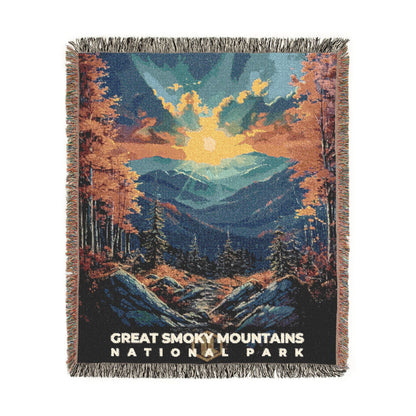 Great Smoky Mountains National Park Woven Blanket | S16