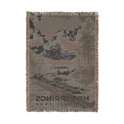 Hot Springs National Park Woven Blanket | S15