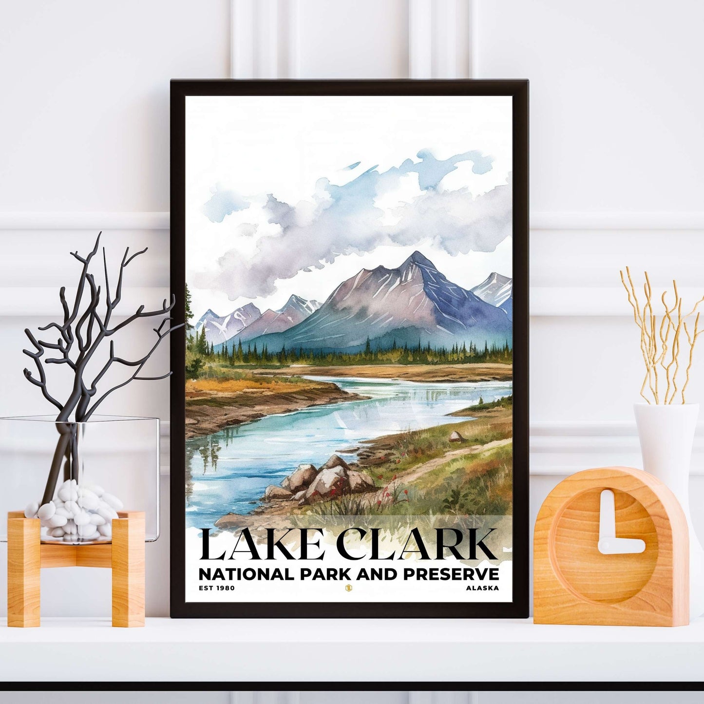 Lake Clark National Park Poster | S04