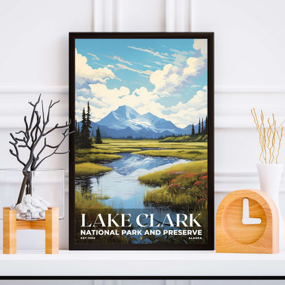 Lake Clark National Park Poster | S06