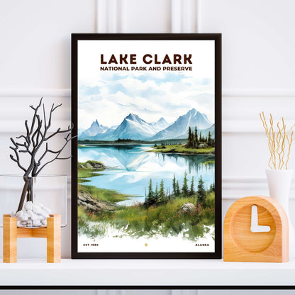 Lake Clark National Park Poster | S08