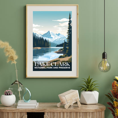 Lake Clark National Park Poster | S01