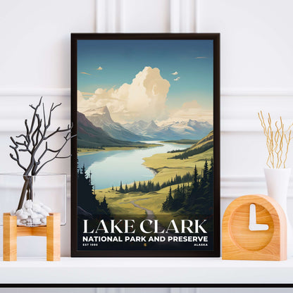 Lake Clark National Park Poster | S07