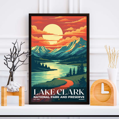 Lake Clark National Park Poster | S05