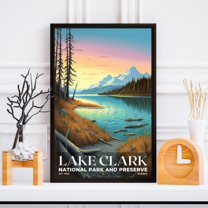 Lake Clark National Park Poster | S02