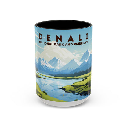 Denali National Park Mug | Accent Coffee Mug (11, 15oz)