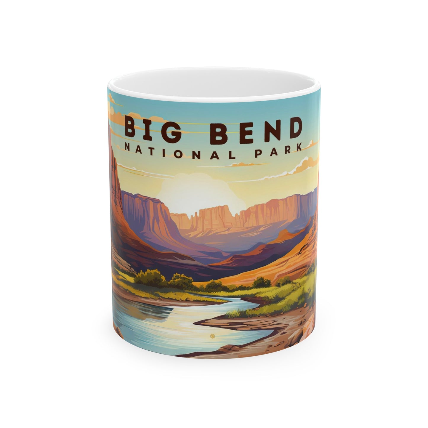 Big Bend National Park Mug | White Ceramic Mug (11oz, 15oz)