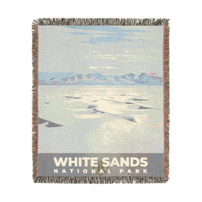 White Sands National Park Woven Blanket | S09
