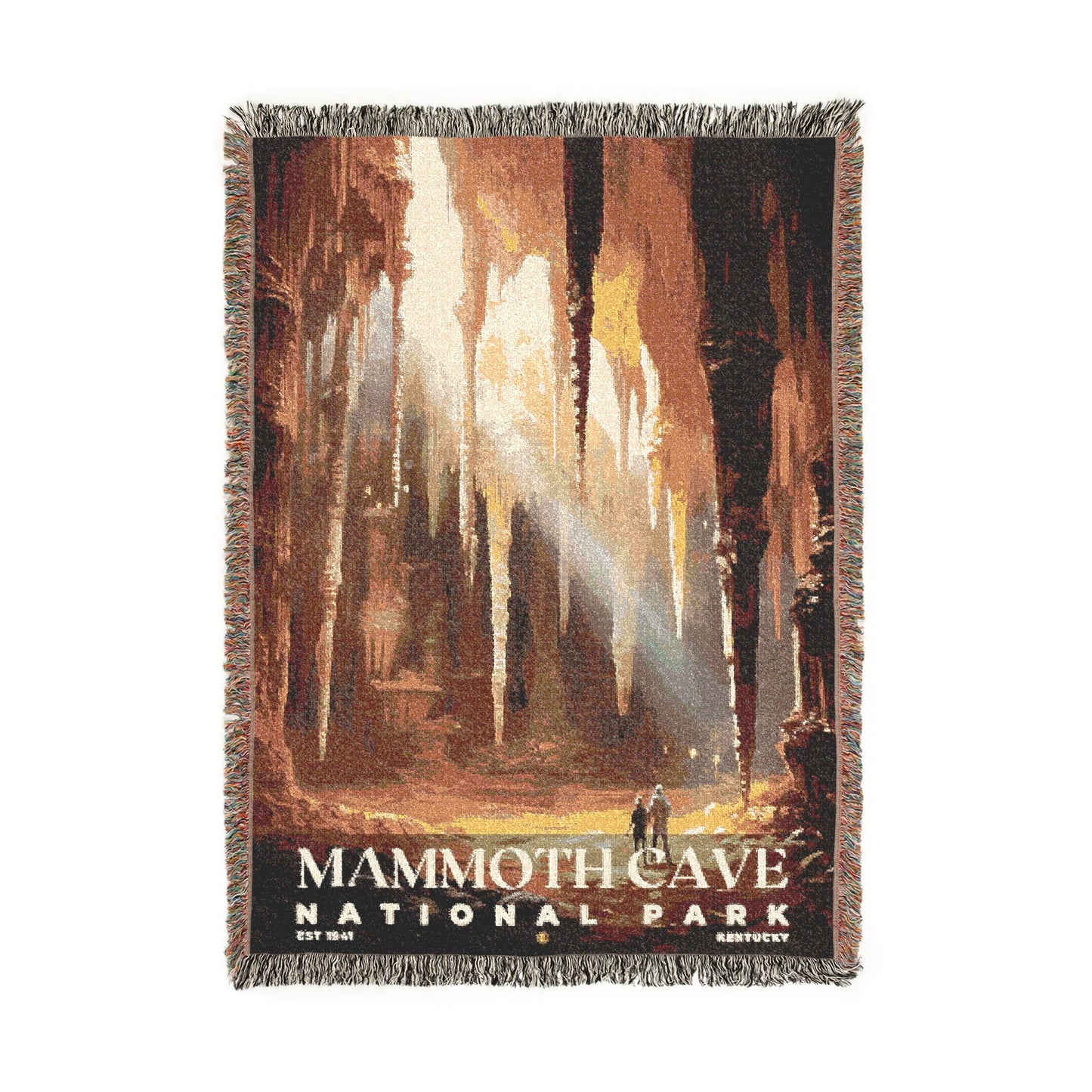 Mammoth Cave National Park Woven Blanket | S05