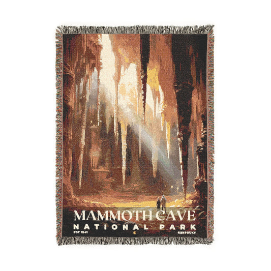 Mammoth Cave National Park Woven Blanket | S05