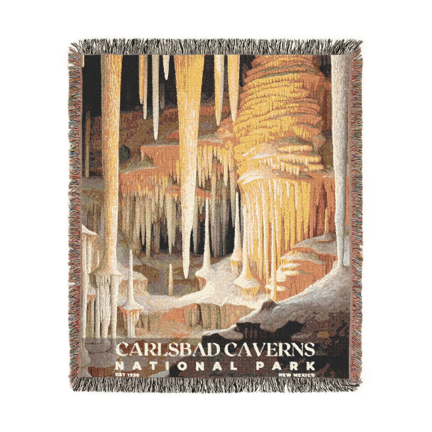 Carlsbad Caverns National Park Woven Blanket | S03